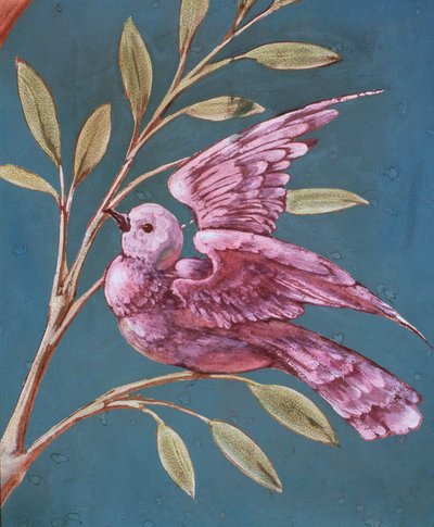 Bird and Branch by William de Morgan